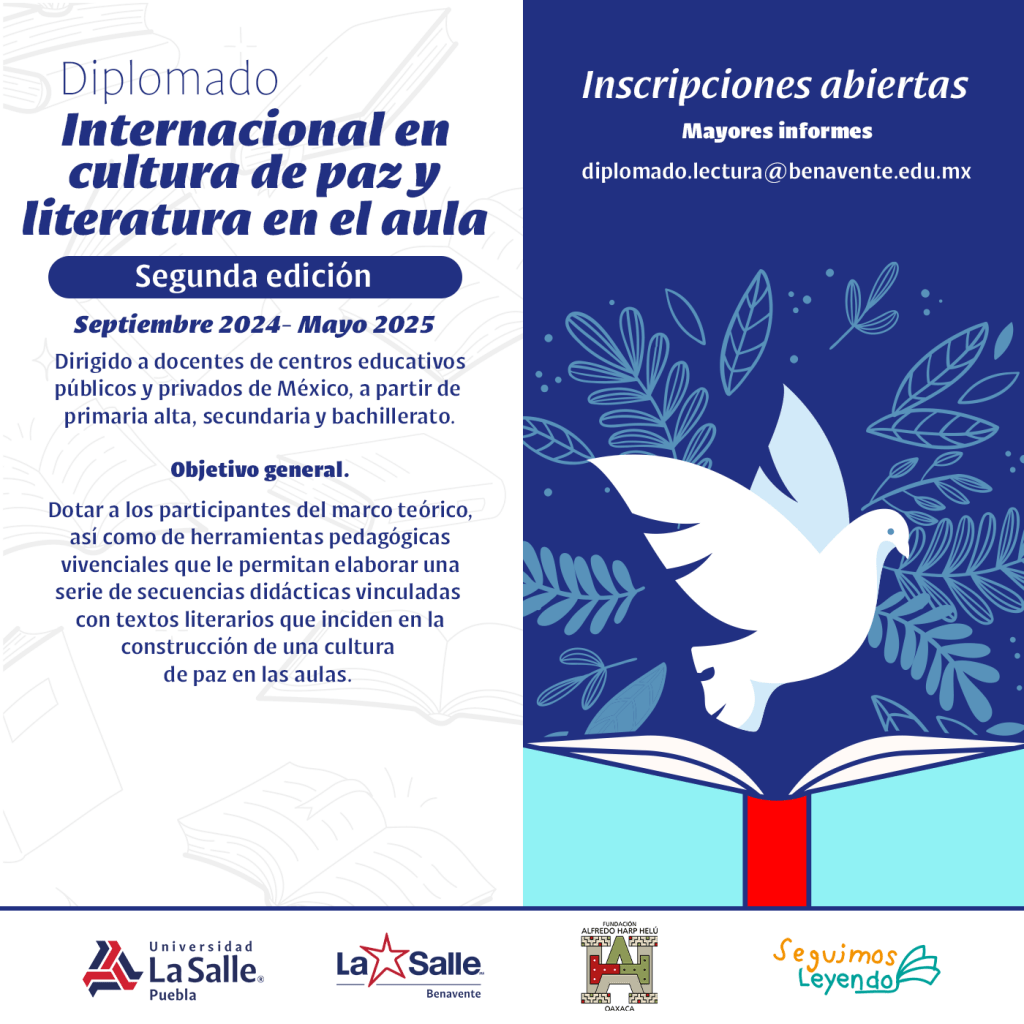 Diplomado Internacional en Cultura de Paz y Literatura en el Aula