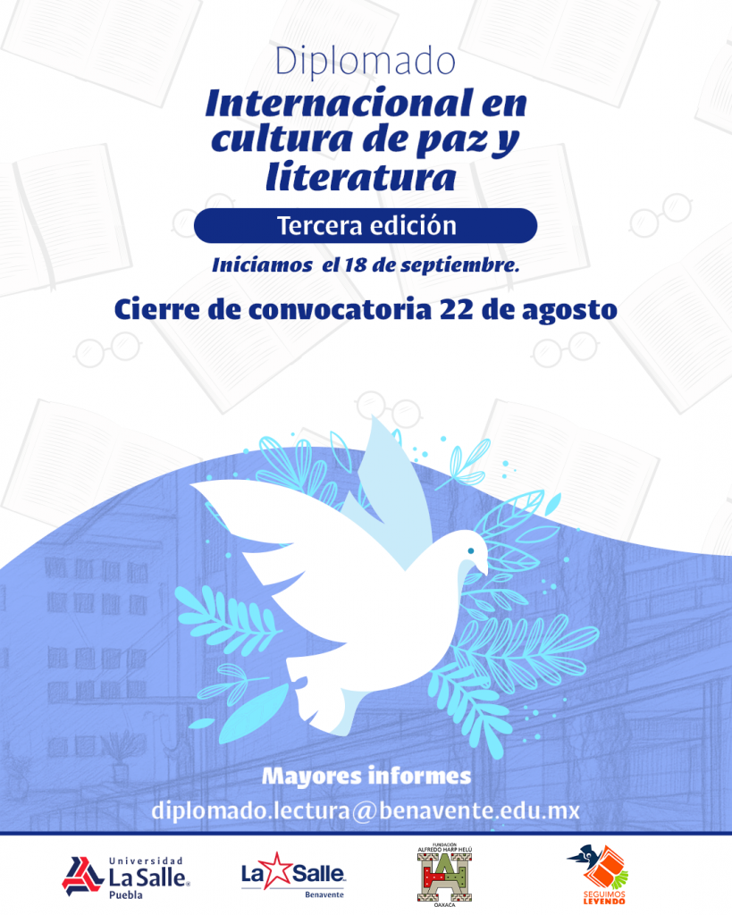 Diplomado en Cultura de Paz y Literatura ✨
